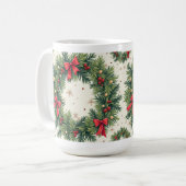 Weihnachten Kaffeetasse (Vorderseite Links)