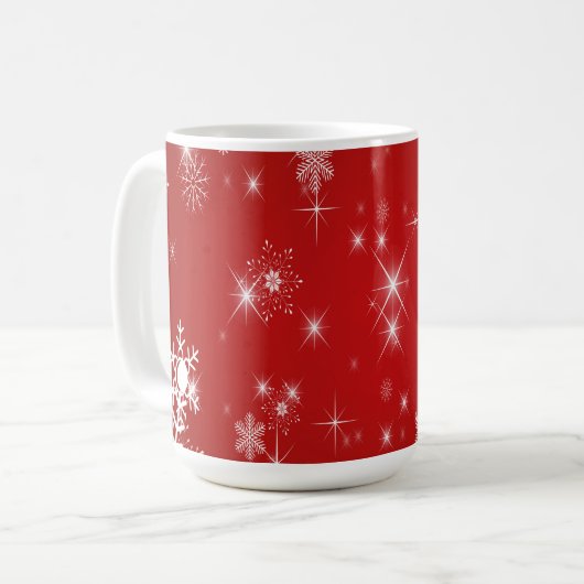 Weihnachten Kaffeetasse (Vorderseite Links)