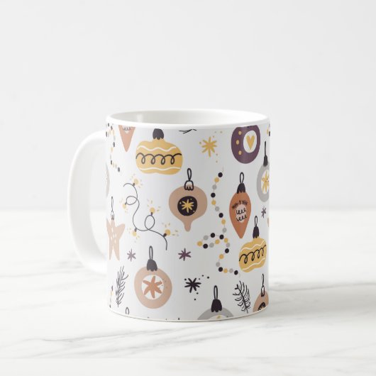 Weihnachten Kaffeetasse (Vorderseite Links)