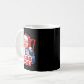 Weihnachten kam Early Funny Donald Trump Santa Cla Kaffeetasse (Vorderseite Links)