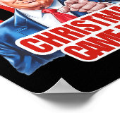 Weihnachten kam Early Funny Donald Trump Santa Cla Poster (Ecke)