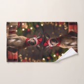 Weihnachten - Kangaroo, Handtuch (Handtuch)