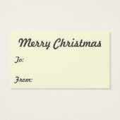 Weihnachten, Kaninchen in einer Winterschneewiese (Rückseite)