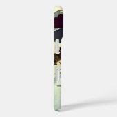 Weihnachten, Kaninchen in einer Winterschneewiese Case-Mate iPhone Hülle (Rückseite / Rechts)