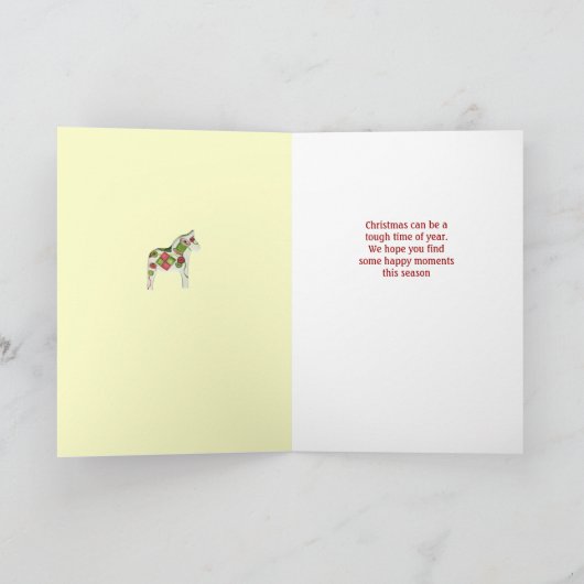 Weihnachten kann schwer sein (Innenseite)