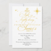 Weihnachten - Karaoke Kirche Einladung (Vorderseite)