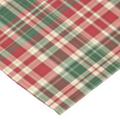 Weihnachten Kariert 01-Cotton Tablecloth 52x70 Tischdecke (Schrägansicht)
