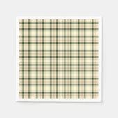 Weihnachten Kariert 16-PAPIERPARTY NAPKINS Serviette (Vorderseite)