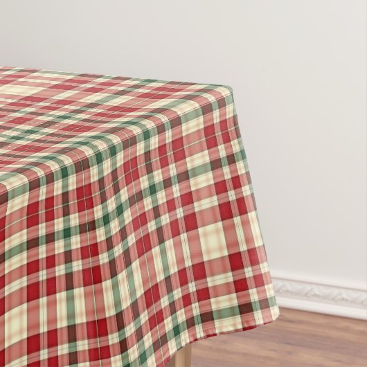 Weihnachten Kariert 18-Cotton Tablecloth 52x70 Tischdecke (Beispiel)