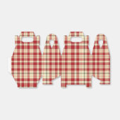 Weihnachten Kariert 20-GASTGESCHENK BOX, Gable Geschenkschachtel (Ungefaltet)