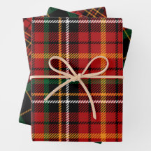 Weihnachten Kariert Fester Tartan