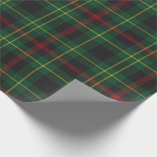 Weihnachten kariert geschenkpapier (Ecke)