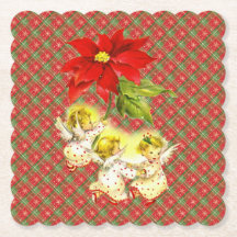 Weihnachten Kariert mit Engeln