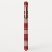Weihnachten Kariert Red Tartan Karo iPhone Cover F (Hinten/Links)