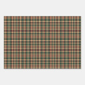 Weihnachten Kariert Rot und Grün Geschenkpapier Set (Vorderseite 2)