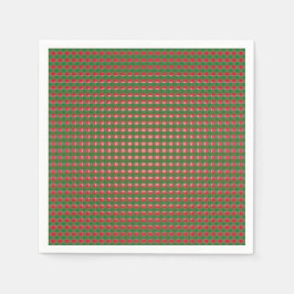 Weihnachten Kariert Serviette