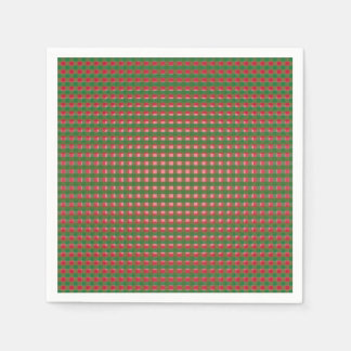 Weihnachten Kariert Serviette