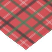 Weihnachten kariert. tischdecke (Schrägansicht)