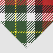 Weihnachten Kariert zwei Tone festlich rot Grün We Seidenpapier (Ausschnitt)