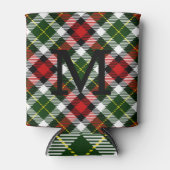 Weihnachten Karierten Familie Monogram Ursprünglic Dosenkühler (Vorderseite)