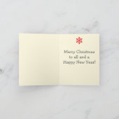 Weihnachten - Karte (Innenseite)