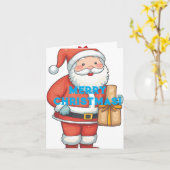 Weihnachten Karte (Gelbe Blume)