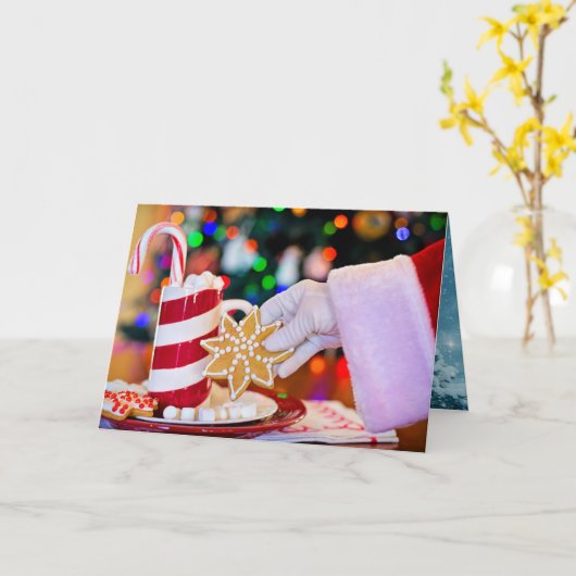 Weihnachten Karte (Gelbe Blume)