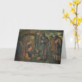 Weihnachten Karte (Gelbe Blume)