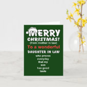 Weihnachten Karte (Gelbe Blume)