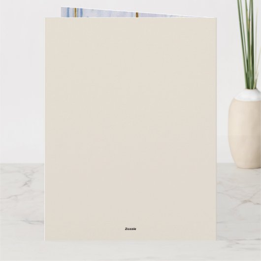 Weihnachten Karte (Rückseite)