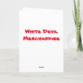 Weihnachten Karte (Rückseite)