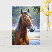 Weihnachten Karte (Gelbe Blume)