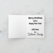 Weihnachten Karte (Innenseite)