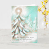 Weihnachten Karte (Gelbe Blume)