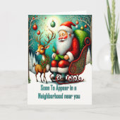 Weihnachten Karte (Vorderseite)