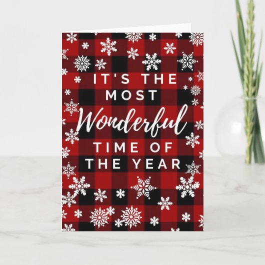 Weihnachten Karte (Vorderseite)