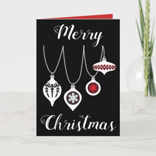 Weihnachten Karte (Vorderseite)