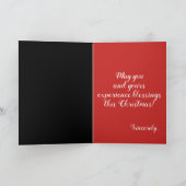 Weihnachten Karte (Innenseite)