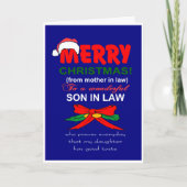 Weihnachten Karte (Vorderseite)