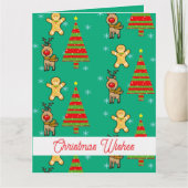 Weihnachten Karte (Vorderseite)