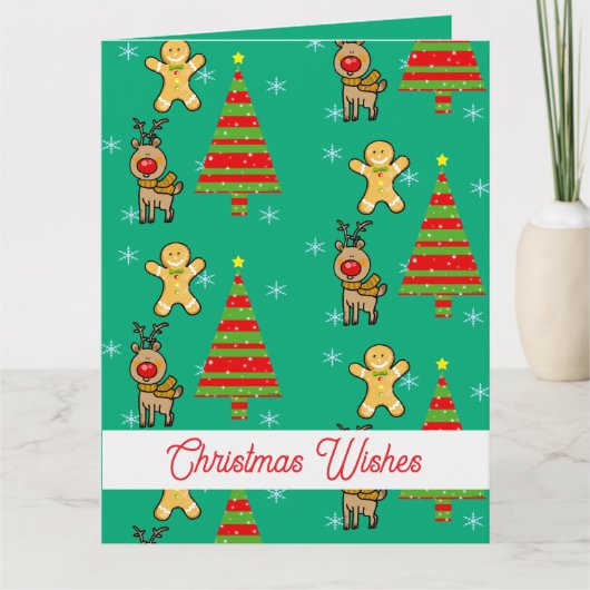 Weihnachten Karte (Vorderseite)