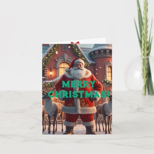 Weihnachten Karte (Vorderseite)