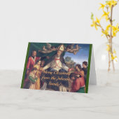 Weihnachten Karte (Gelbe Blume)