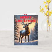 Weihnachten Karte (Gelbe Blume)