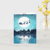 Weihnachten Karte (Gelbe Blume)