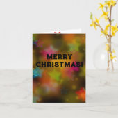 Weihnachten Karte (Gelbe Blume)