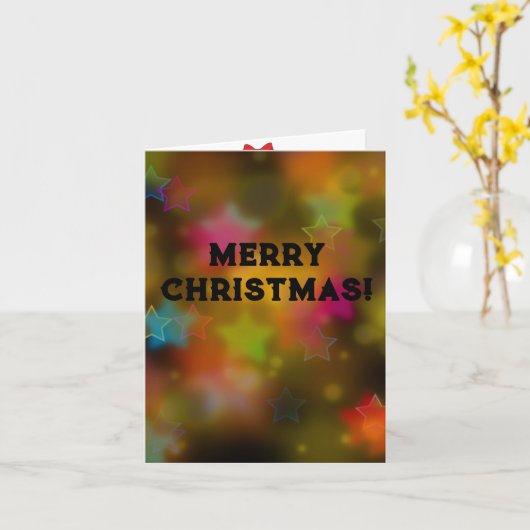 Weihnachten Karte (Gelbe Blume)