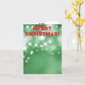 Weihnachten Karte (Gelbe Blume)