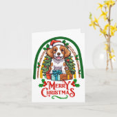 Weihnachten Karte (Gelbe Blume)