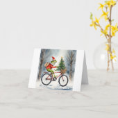 Weihnachten Karte (Gelbe Blume)